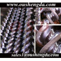 pelleting extruder screw barrel